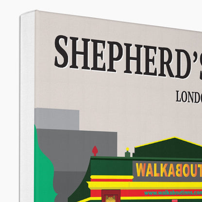 Shepherd's Bush Walkabout, London Canvas
