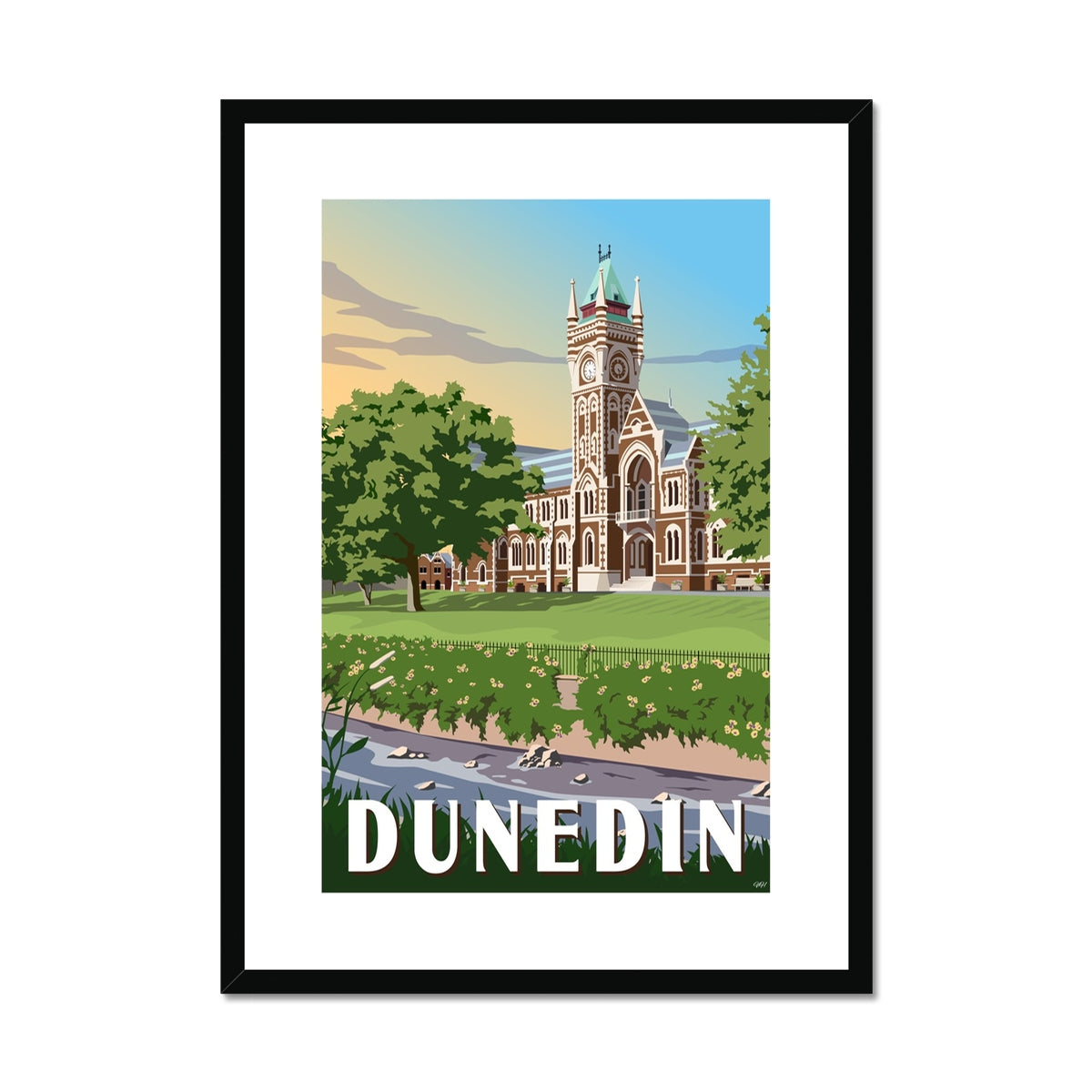 Dunedin Framed & Mounted Print